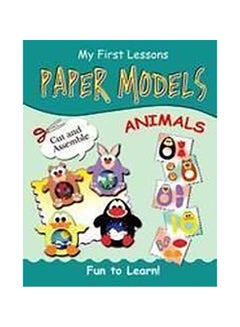 Buy My First Lessons Paper Models Animals Paperback English by Anonymous in UAE