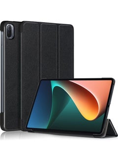 Buy Protective Flip Case Cover Xiaomi Mi Pad 5 Black in UAE