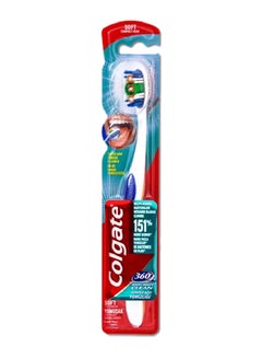 Buy 360 Soft Toothbrush Multicolour Soft Bristles in UAE