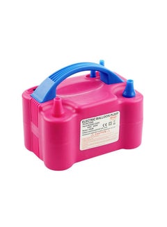 اشتري Electric Inflator Balloon Air Pump Pink/Blue Durable Made Up With Good Quality في مصر