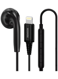 Buy Wired Mono Single Lightning Connector Earphone Black in Egypt