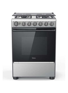 Buy Free-Standing Gas Cooker BME62058FFD-D Silver/Black in UAE