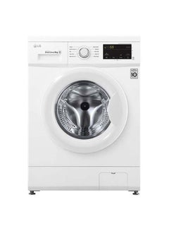Buy Front Load Washing Machine Washer 6 Motion Direct Drive Smart Diagnosis FH2J3TDNP0 White/silver in UAE