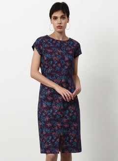 Buy Regular Fit Casual Dress Navy in UAE