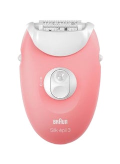 Buy Silk Epil Soft Perfection Epilator SE 3-430 Pink in Saudi Arabia