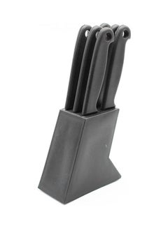 Buy 6-Pieces Small Knife Set Black in UAE
