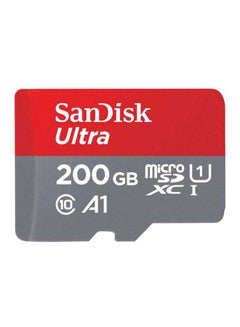 Buy Ultra MicroSDXC UHS-I Memory Card With Adapter 200.0 GB in UAE