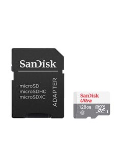 Buy Micro SD Memory Card With Adapter 128.0 GB in UAE