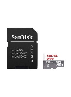 Buy Ultra microSDXC UHS-1 Card With SD Adapter 100 Mb/s 128 GB in UAE