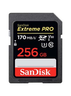 Buy Extreme PRO UHS-I SDXC Memory Card 170MB/s -SDSDXXY-256G-GN4IN 256 GB in UAE