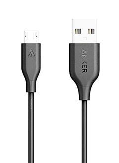 Buy Original Micro USB Cable For Samsung , Huawei , Oppo , Xiaomi And Android Mobiles 3Ft Black in UAE