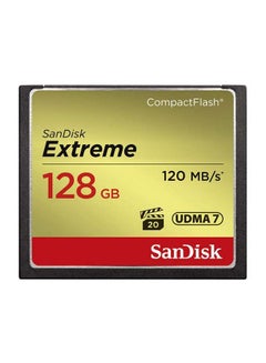 اشتري بطاقة ذاكرة كومباكت فلاش بسرعة 120 ميجابايت/ثانية بسرعة كتابة 85 ميجابايت/ثانية بوضع UDMA7 128.0 GB في الامارات