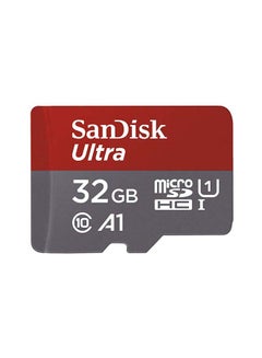 اشتري بطاقة ذاكرة ألترا مايكرو SD SDHC UHS-I فئة 10 32غيغابايت أحمر/رمادي في الامارات