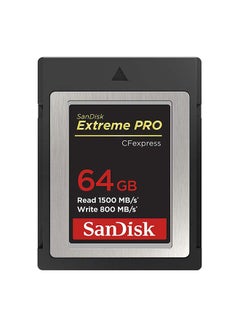 Buy Extreme PRO CFexpress Card Type B,, 1500MB/s Read, 800MB/s Write 64.0 GB in Saudi Arabia