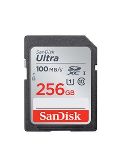 Buy Ultra SDXC UHS-I Memory Card - 100MB/S, C10, U1, Full HD 256.0 GB in UAE