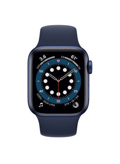 Apple Watch Series 6-44 mm (GPS + Cellular) Blue Aluminium Case with Sport  Band Deep Navy KSA | Riyadh, Jeddah