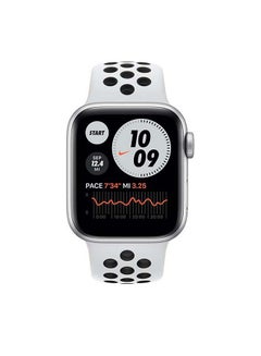 Apple Watch Nike SE-44 mm GPS Silver Aluminium Case with Sport Band Pure  Platinum/Black KSA | Riyadh, Jeddah