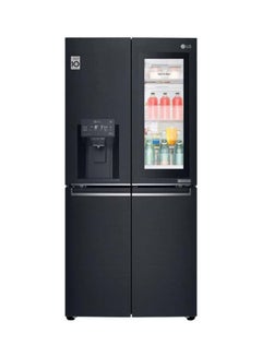 Buy French Door Refrigerator 570 Litres 200 W GR-X29FTQKL Matt Black in UAE