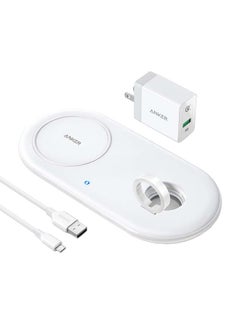 Buy PowerWave+ Pad with Watch Holder white in UAE