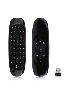 Buy Air Mouse Keyboard Remote Control For Android TV Box Black in UAE