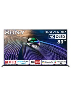 Buy 83 inch BRAVIA XR OLED Smart Google TV, A90J Series, 4K HDR XR83A90J Black in UAE