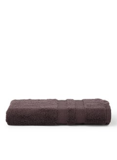 Buy Extra Observant Quick Dry Hand Towel Dark Brown 50X90cm in Saudi Arabia