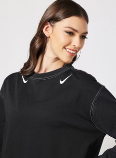 اشتري Sportswear Swoosh Graphic Dress Black في الامارات