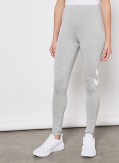 Buy Legacy High Waist Tights Grey in UAE