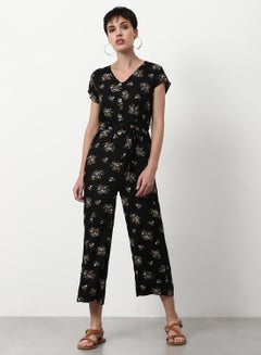 Buy Printed Regular Fit Jumpsuit Multicolour in UAE