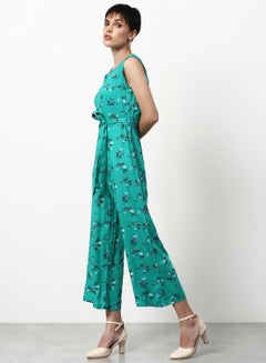 Buy Printed Regular Fit Jumpsuit Multicolour in Saudi Arabia