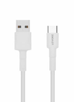 اشتري 1.8M PVC USB A to USB C Cable White في السعودية