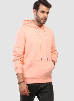 اشتري Essential Pocket Hoodie Pink في مصر