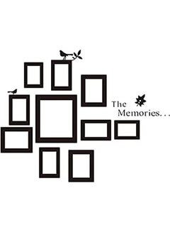 اشتري Vakind Photo Frame Memories Wall Sticker أسود 60x90سم في مصر