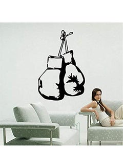 Buy Fashion Daren Boxing Gloves Decorative Wall Stickers Bedroom Stickers Original Design Wall Stickers Wall Decals Black 60x90cm in Egypt