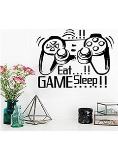 Buy Console Handle Game Wall Paste Black 45x60cm in Egypt