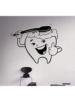 Buy Dentist Wall Decals For Living Room Black in Egypt