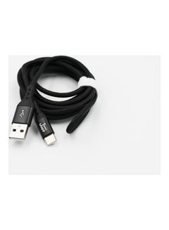 Buy Fabric Type C Cable For Charging And Data Transfer Black in Saudi Arabia