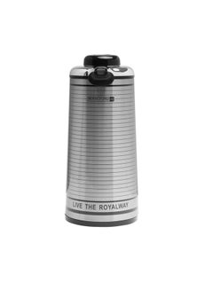 Buy Stainless Steel Vacuum Flask 1 L Silver/Black in Saudi Arabia
