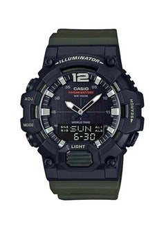 Buy Men's Resin Analog & Digital Wrist Watch HDC-700-3AVDF - 33 mm - Green in UAE