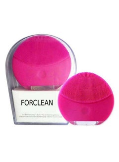 Buy Electrical Facial Cleansing Brush Pink in UAE