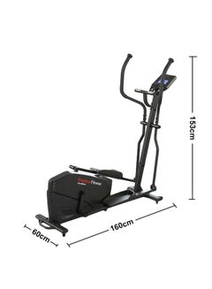 Buy Sports Rear Elliptical Bike 160x153x60cm in UAE