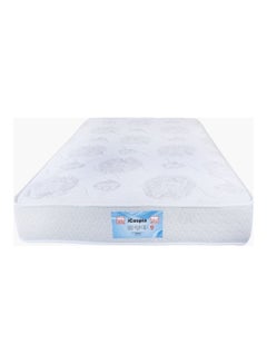 Buy iCaspia Super King Pocket Spring And Foam Mattress White 200 x 200cm in Saudi Arabia