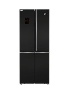 Buy Digital Refrigerator Side By Side 450 Liter No Frost 515.0 kW GNE480E20ZBH Black in Egypt