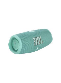 اشتري Charge 5 Portable Speaker - Built In Powerbank - Powerful Pro Sound - Dual Bass - 20H Battery - Ip67 Waterproof Teal في السعودية