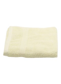 Buy Hand Towel Yellow 40x70cm in UAE