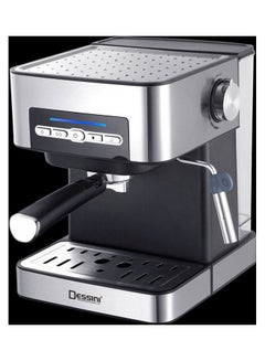 اشتري ماكينة صنع إسبريسو 1.6 L 1000.0 W espressomaker3030 أسود/فضي في الامارات