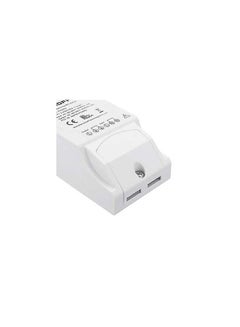 Buy POWR2 DIY 15A 3500W Smart Real Time Power Measuring Wi-Fi Switch White 114x52x32mm in Saudi Arabia