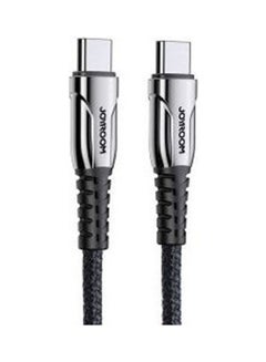 اشتري Series 2021 Type C To C Type 60W Fast Cable Black في مصر