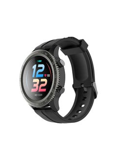 اشتري ساعة يد ذكية تيمبو W3 بشاشة لمس كاملة الوضوح مقاس 1.28 بوصة، تدوم حتى 20 يوما ومقاومة للماء بمعيار IP68 لون أسود. في مصر