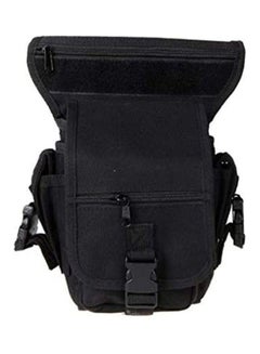 اشتري Drop Leg Bag Motorcycle Outdoor Bike Cycling Thigh Pack Waist Belt Tactical Bag Multi-purpose 【H10106 Black】 Black في مصر